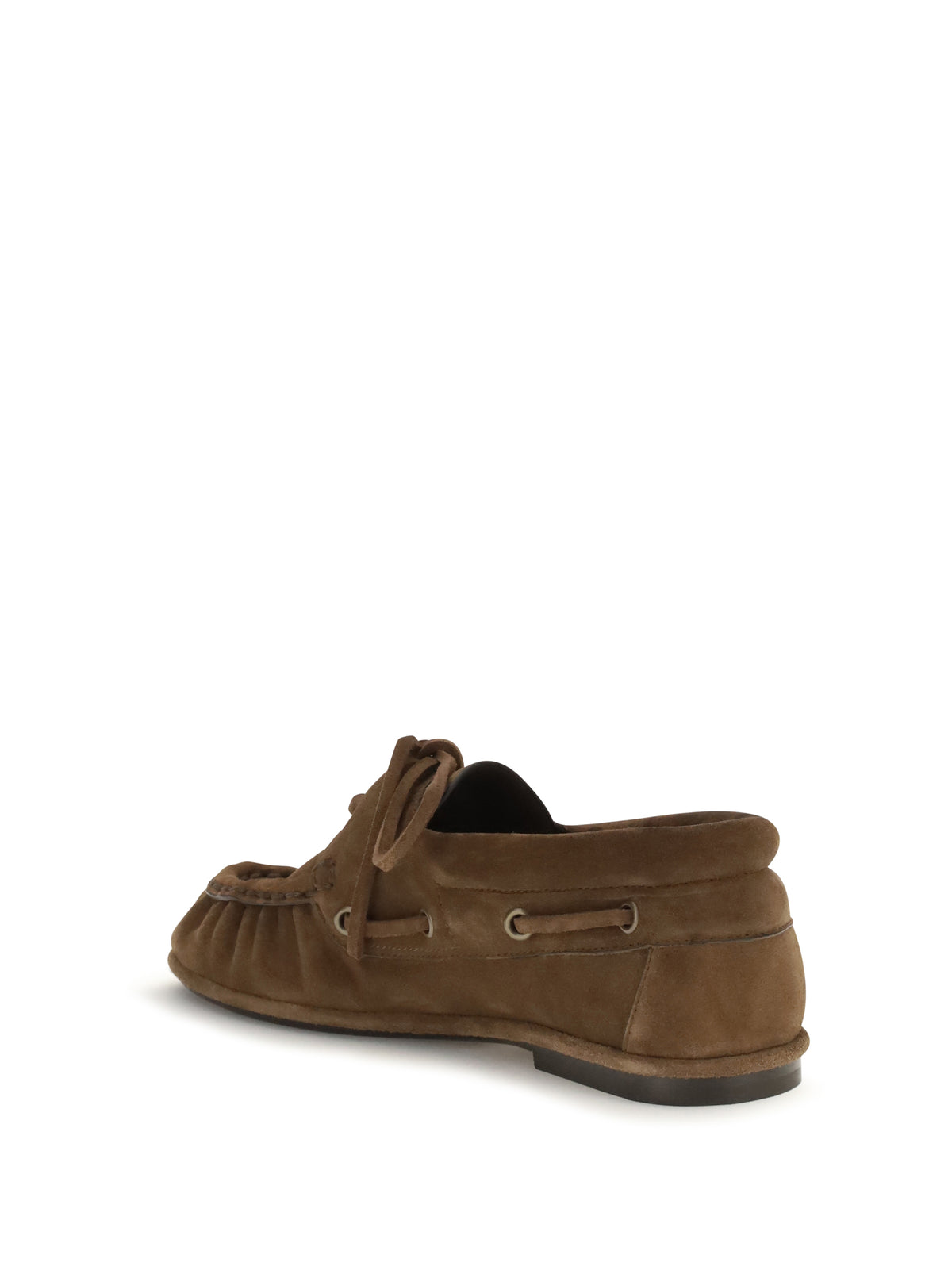 Saint Laurent Women Suede Loafers SAINT LAURENT