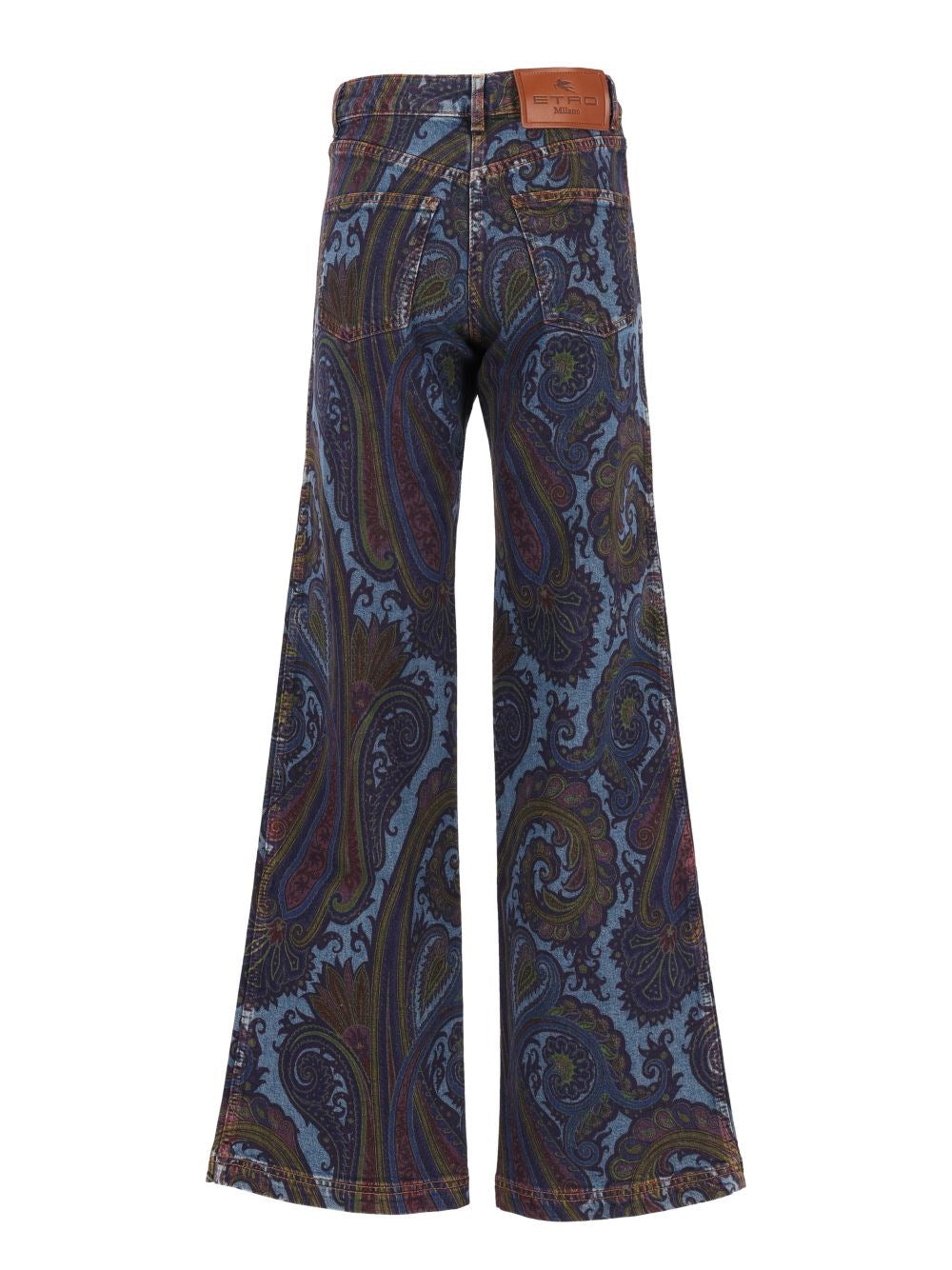 Etro Women Wide Leg Paisley Jeans ETRO