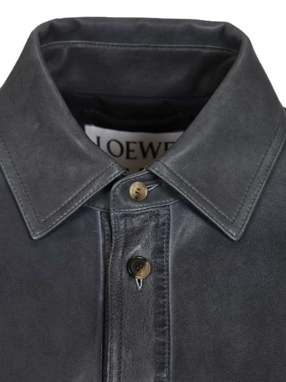 Loewe Men Lambskin Shirt Jacket LOEWE