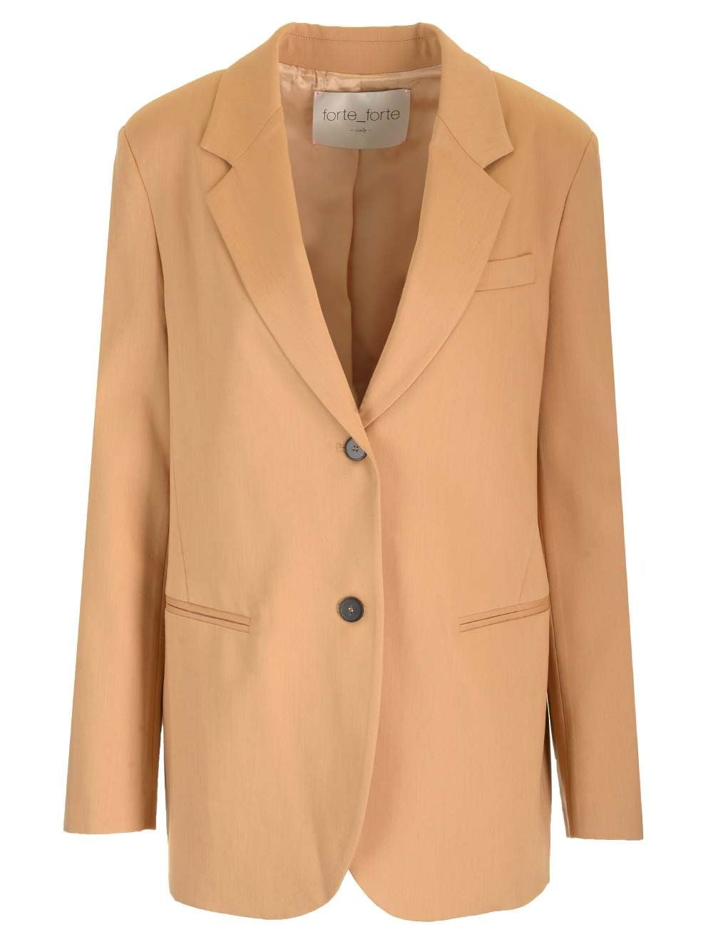 Forte_Forte Women Viscose Wool Chic Twill Jacket FORTE FORTE
