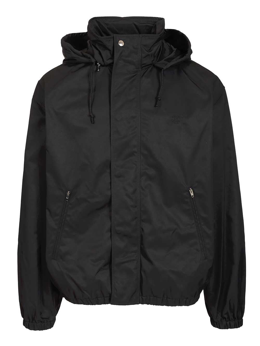 Celine Men Nylon Twill Windbreaker CELINE
