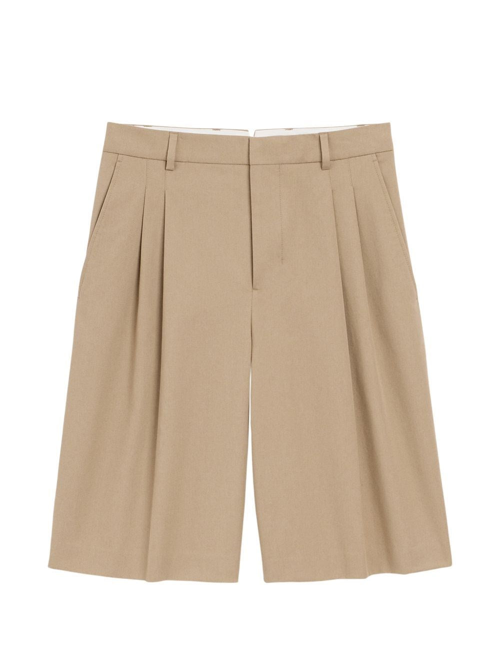 Ami Men Wide-Leg Bermuda Shorts AMI PARIS