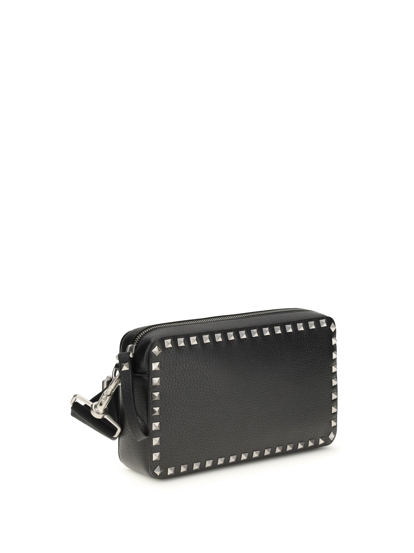 Valentino Garavani Men Rockstud Leather Shoulder Bag VALENTINO GARAVANI