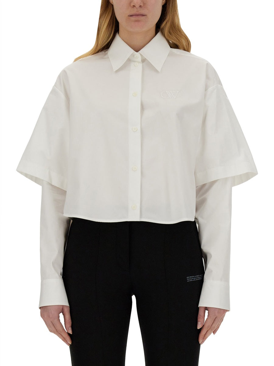Off-White Women Poplin Shirt OFF-WHITE