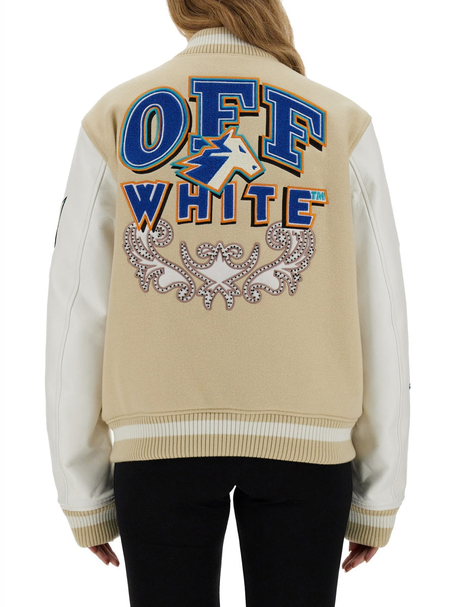 Off-White Women Varsity Jacket OFF-WHITE