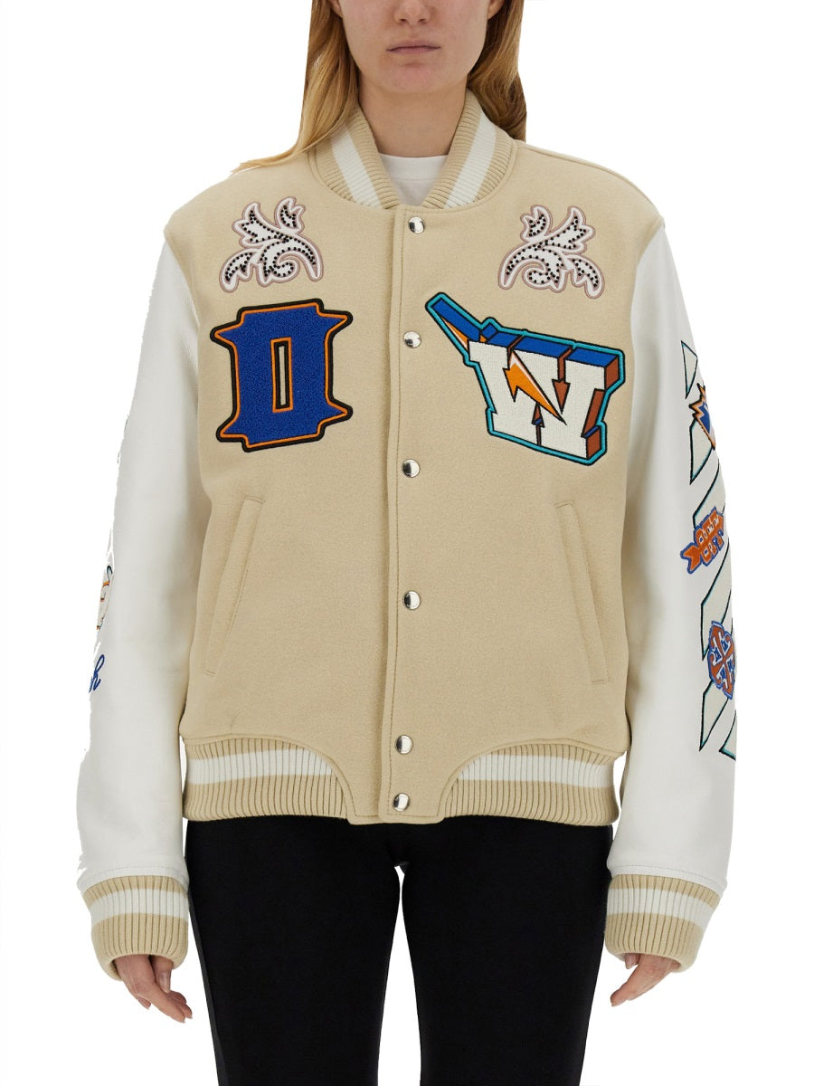 Off-White Women Varsity Jacket OFF-WHITE