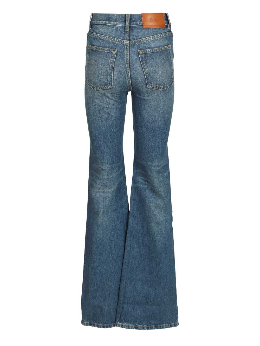 Chloe' Women Flared Jeans CHLOE