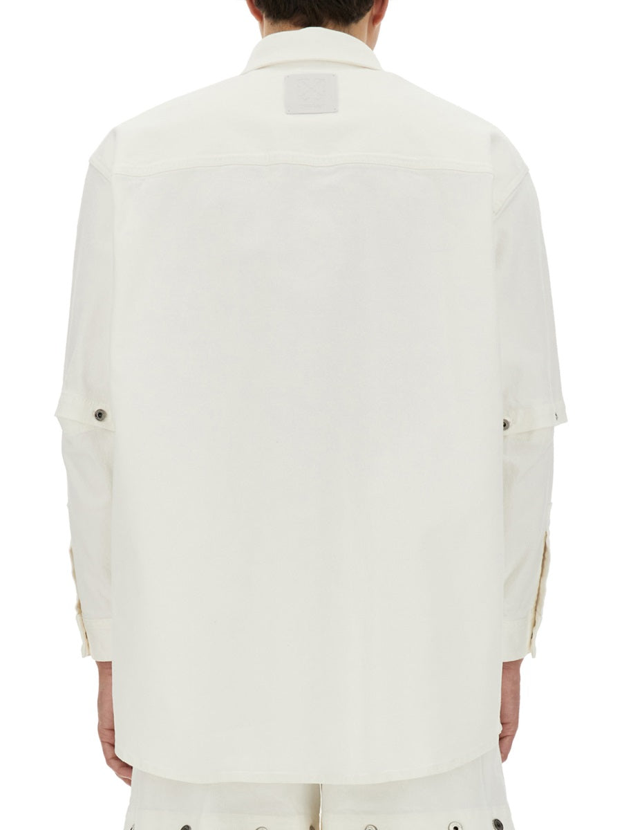 Off-White Men 90'S Jacket-Shirt OFF-WHITE
