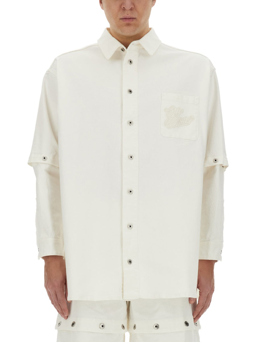 Off-White Men 90'S Jacket-Shirt OFF-WHITE
