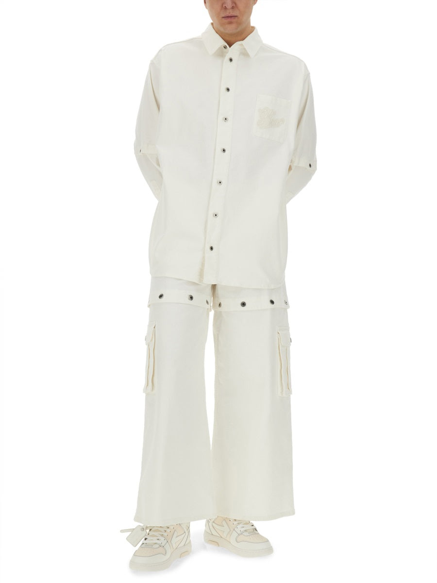 Off-White Men 90'S Jacket-Shirt OFF-WHITE