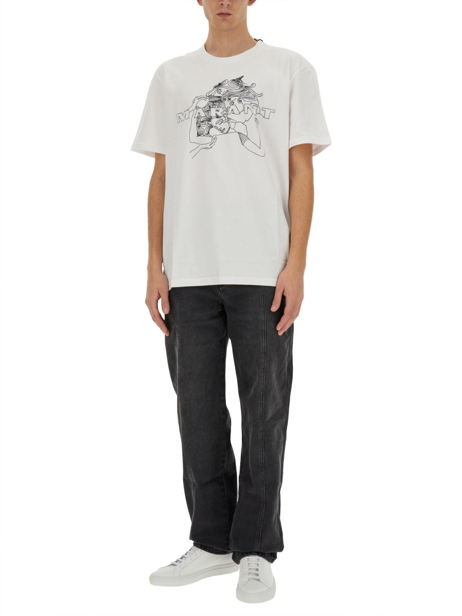 Marant Men T-Shirt "Honore" ISABEL MARANT