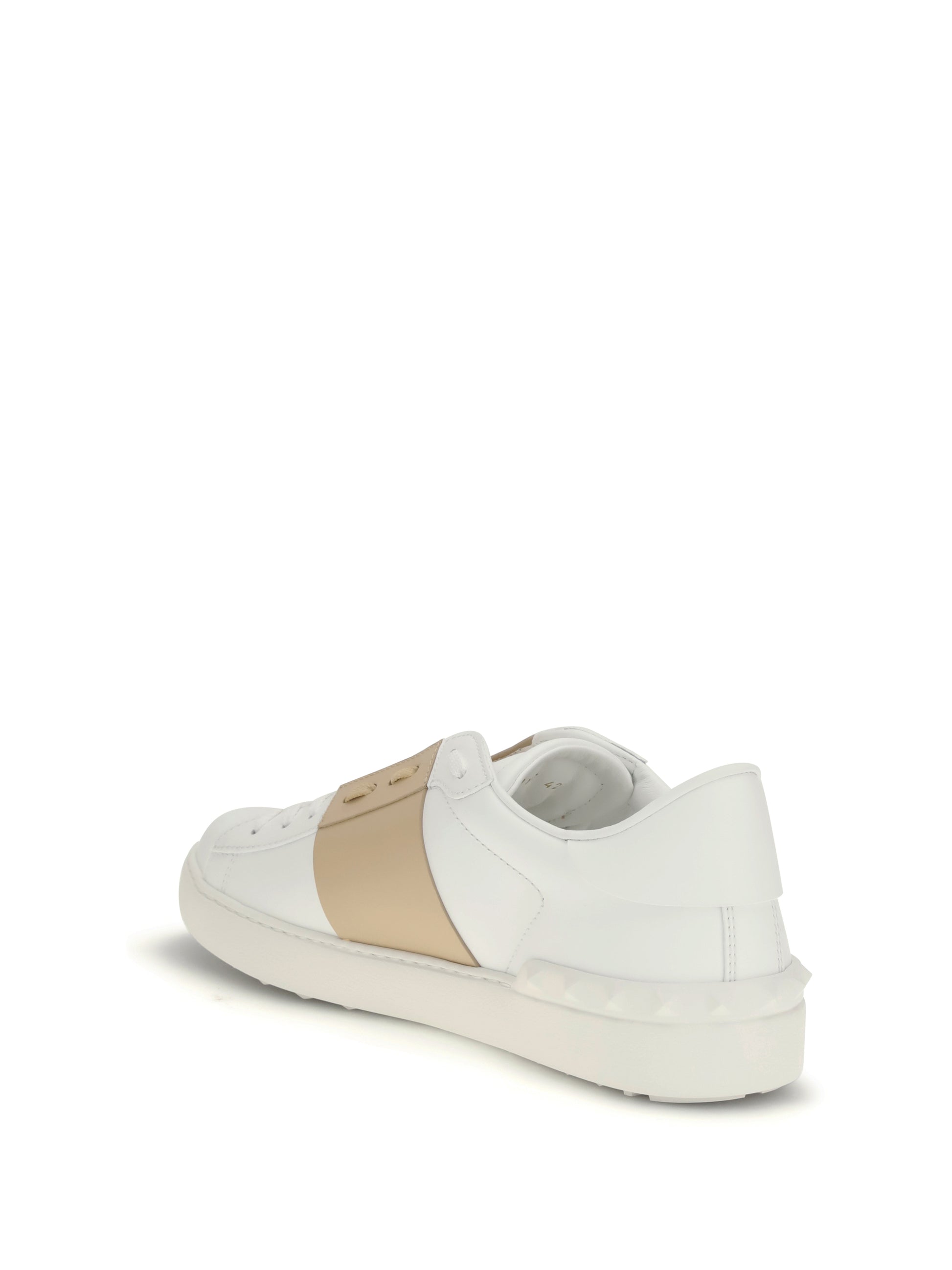 Valentino Garavani Men Sneaker | Open | Vitello Tecnic Calf/Vit VALENTINO GARAVANI