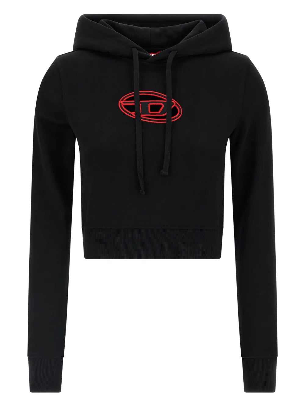 Diesel Women F-Slimmy Embroidered Crop Sweatshirt DIESEL