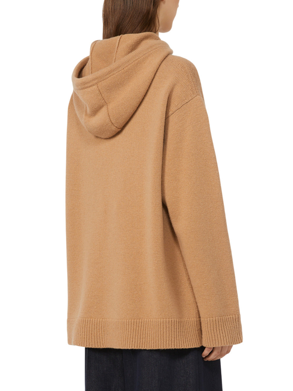 Max Mara Women Wool And Cashmere Hoodie MAX MARA