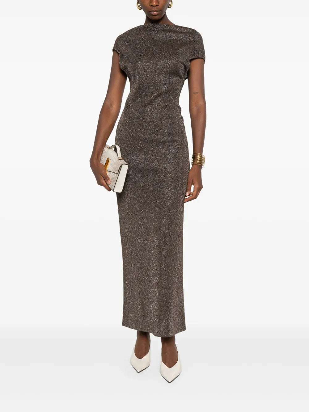 Max Mara Women Dress With Lamé Detail MAX MARA