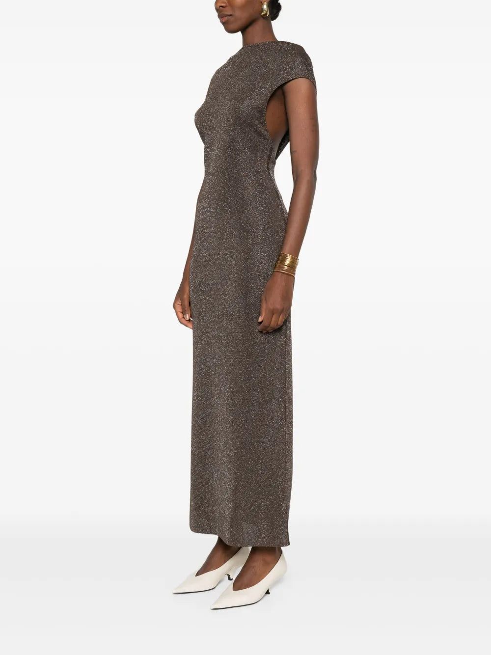 Max Mara Women Dress With Lamé Detail MAX MARA