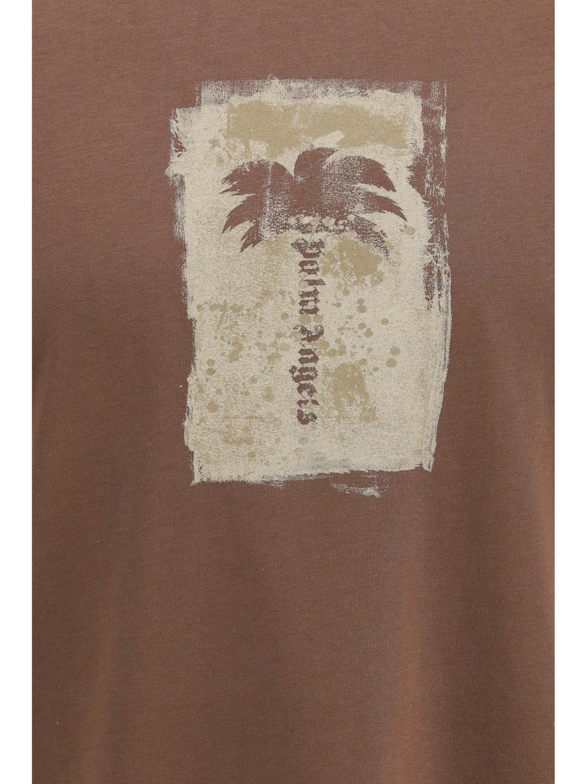 Palm Angels Men Palm Tree Cotton T-Shirt PALM ANGELS
