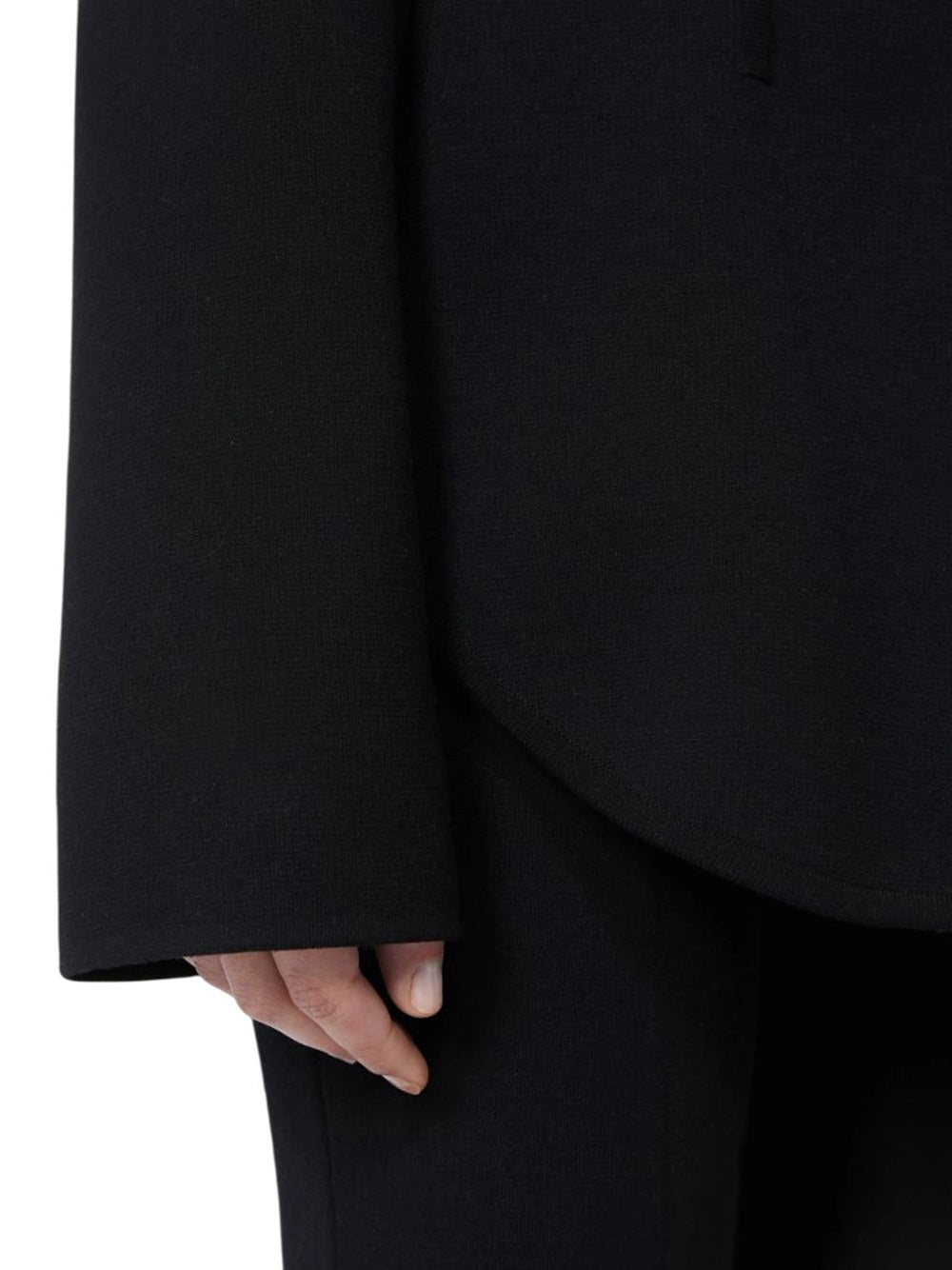 Sportmax Women Viscose Knit Shirt - Runway - Black SPORTMAX