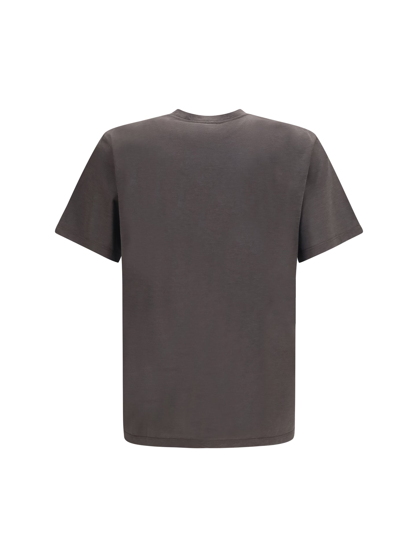 Saint Laurent Men Cassandre Silk And Cotton T-Shirt SAINT LAURENT
