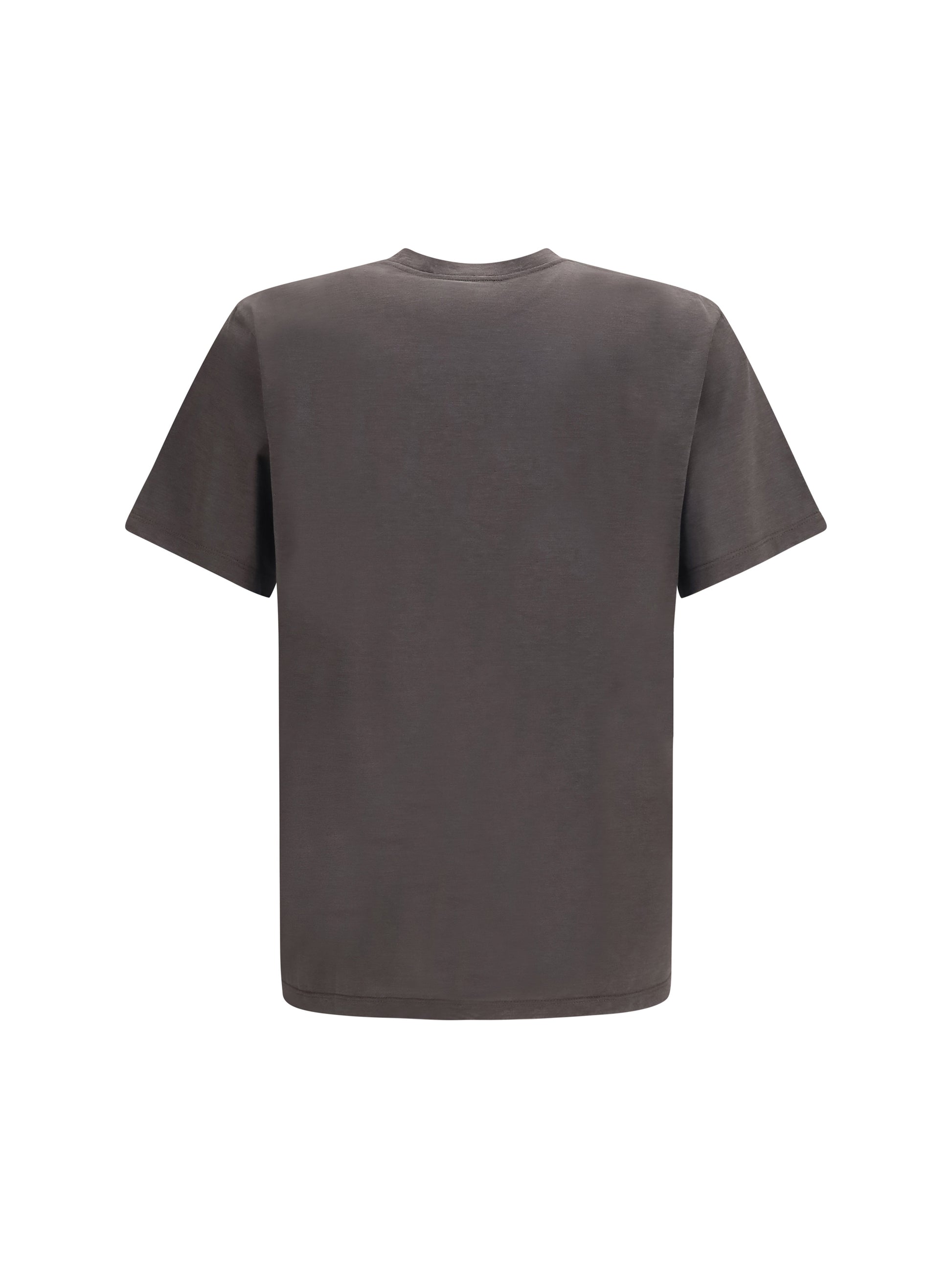 Saint Laurent Men Cassandre Silk And Cotton T-Shirt SAINT LAURENT