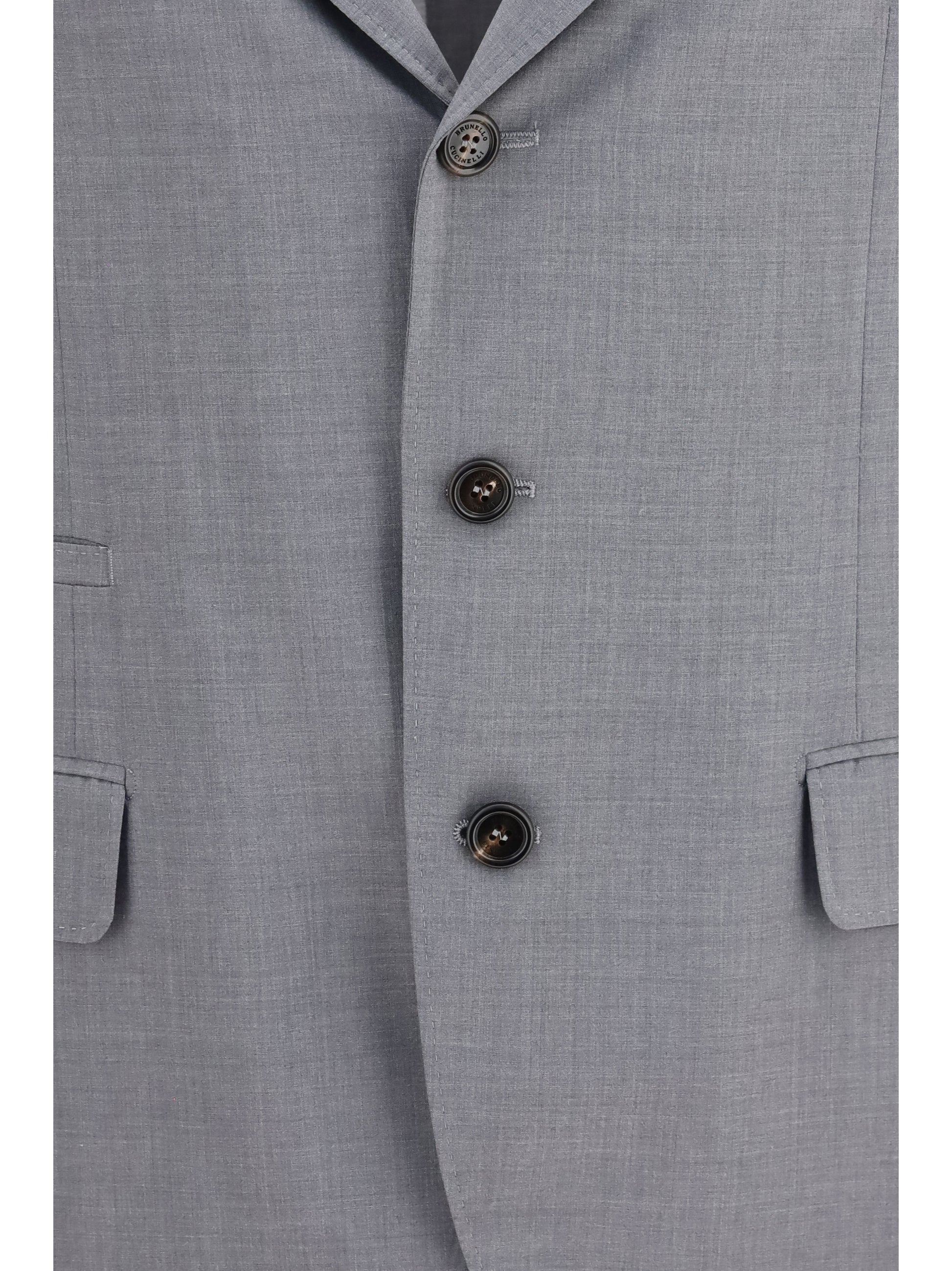 Brunello Cucinelli Men Three-Button Blazer BRUNELLO CUCINELLI