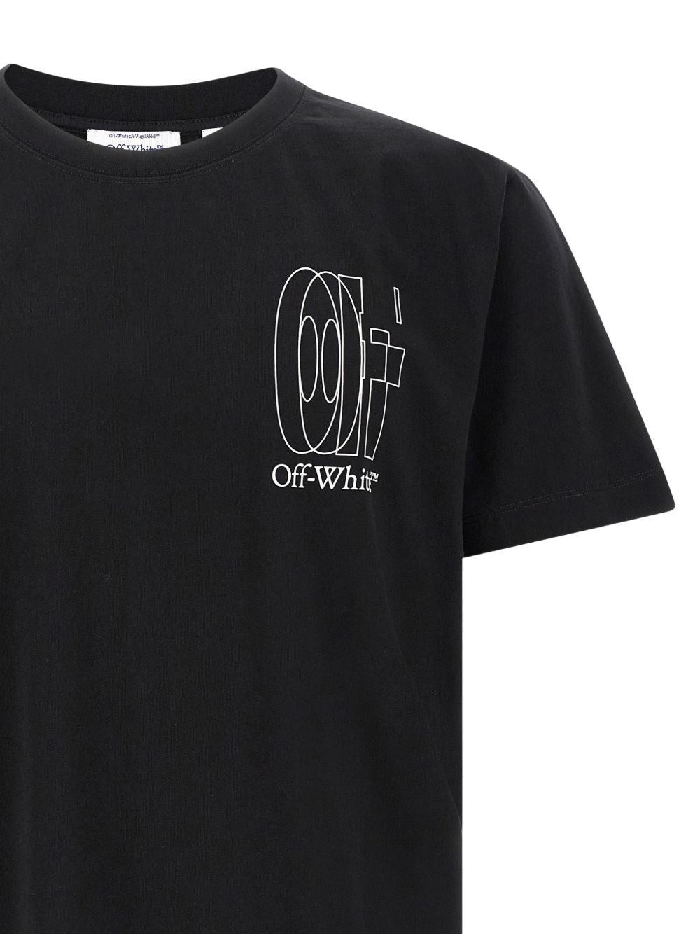 Off-White Men Outline Double Arrow Slim T-Shirt OFF-WHITE