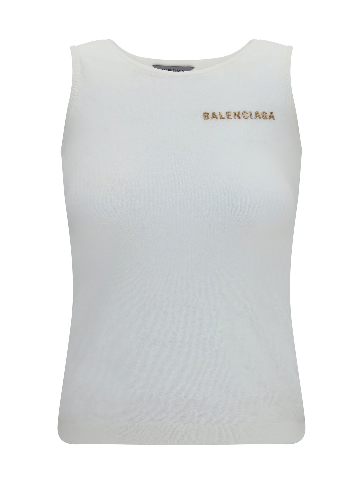 Balenciaga Women Logo Tank Top BALENCIAGA