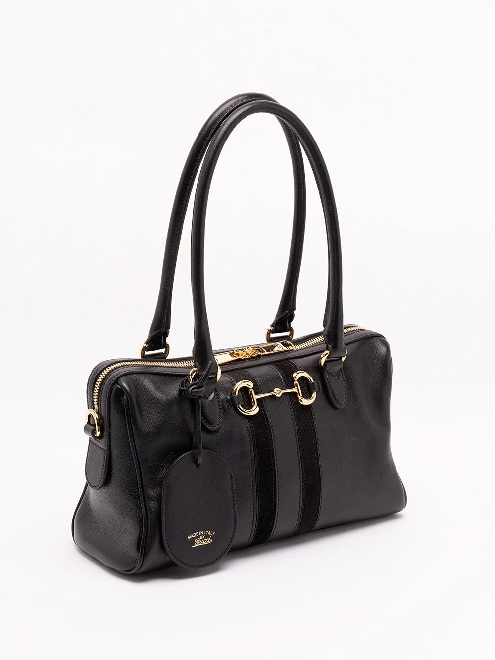 Gucci Women Horsebit Web Shoulder Bag GUCCI