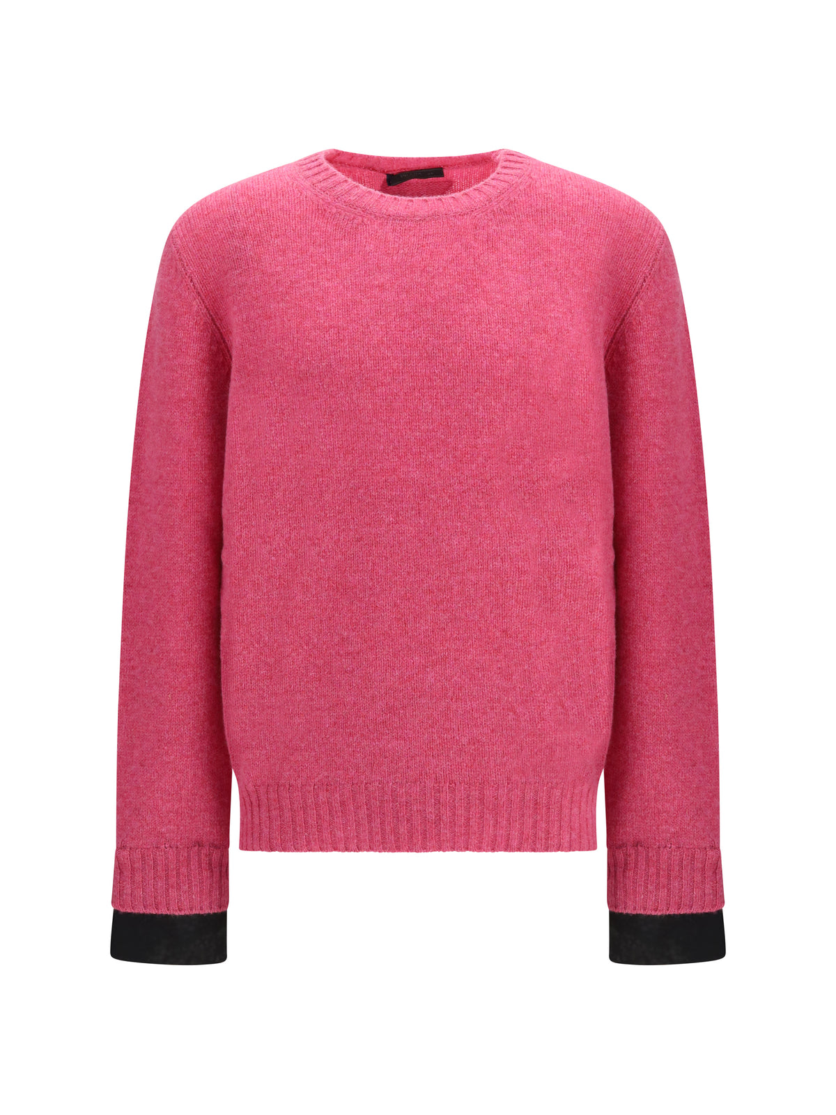 Prada Men Shetland Wool Crewneck Sweater PRADA