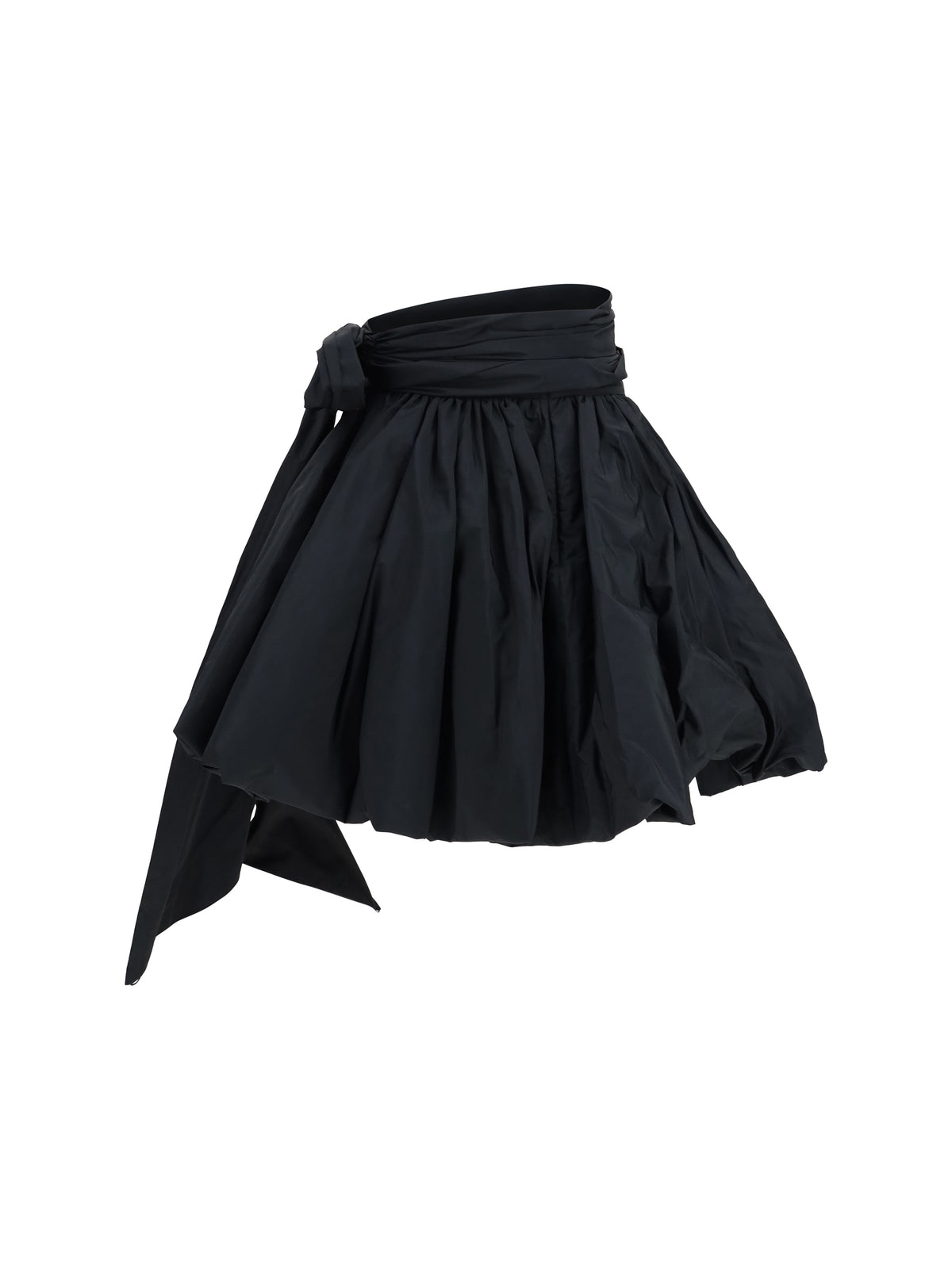 Blumarine Women Taffeta Skirt With Side Bow BLUMARINE