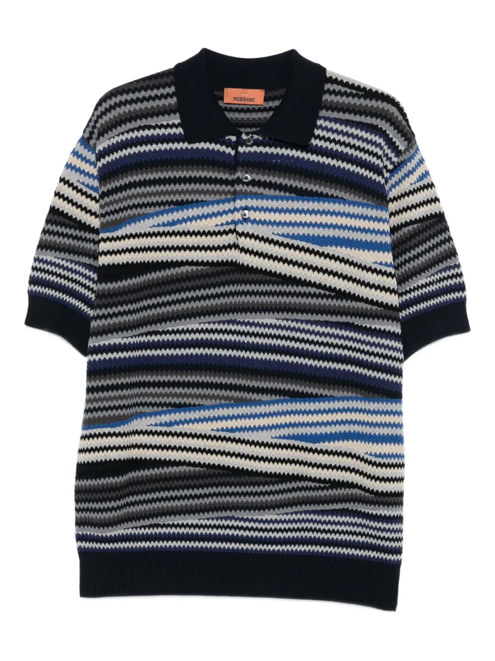Missoni Men Striped Polo MISSONI