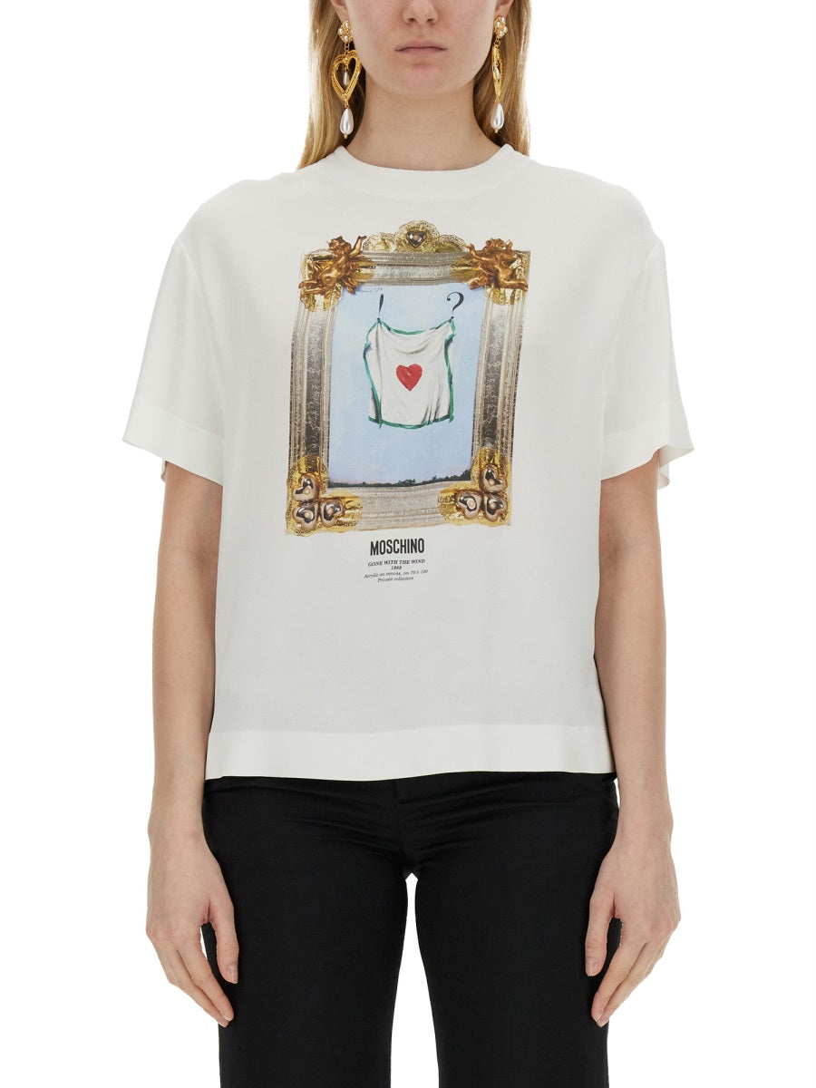 Moschino Women "Gone With The Wind" T-Shirt MOSCHINO