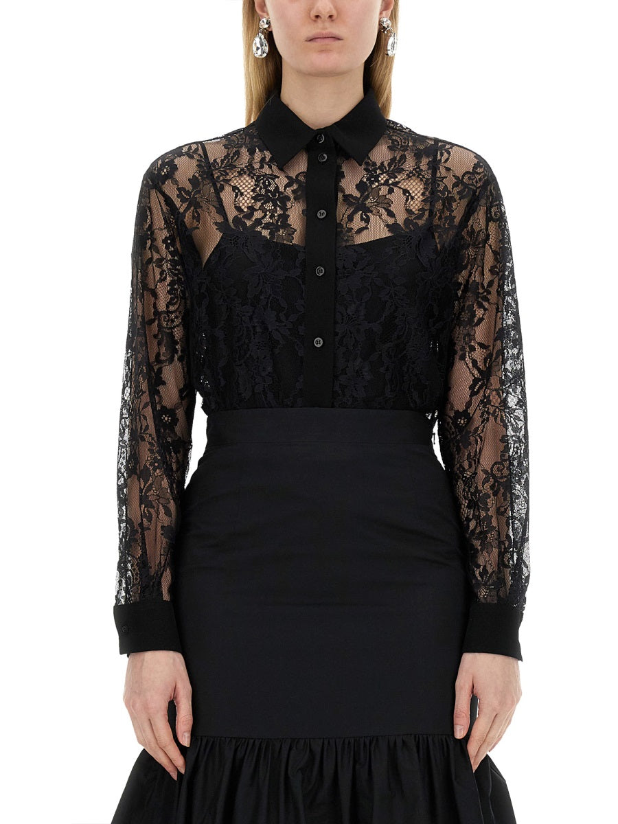 Moschino Women Lace Shirt MOSCHINO