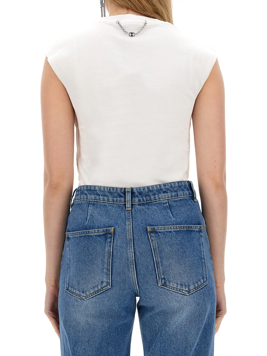 Rabanne Women Cotton T-Shirt PACO RABANNE