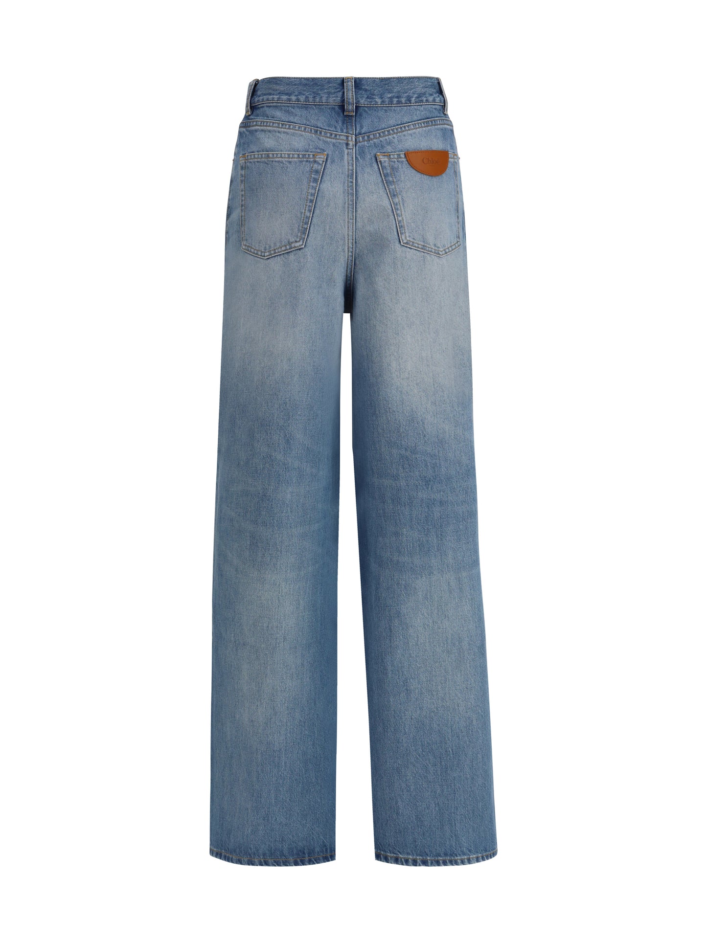 Chloé Women High-Rise Wide-Leg Jeans CHLOE