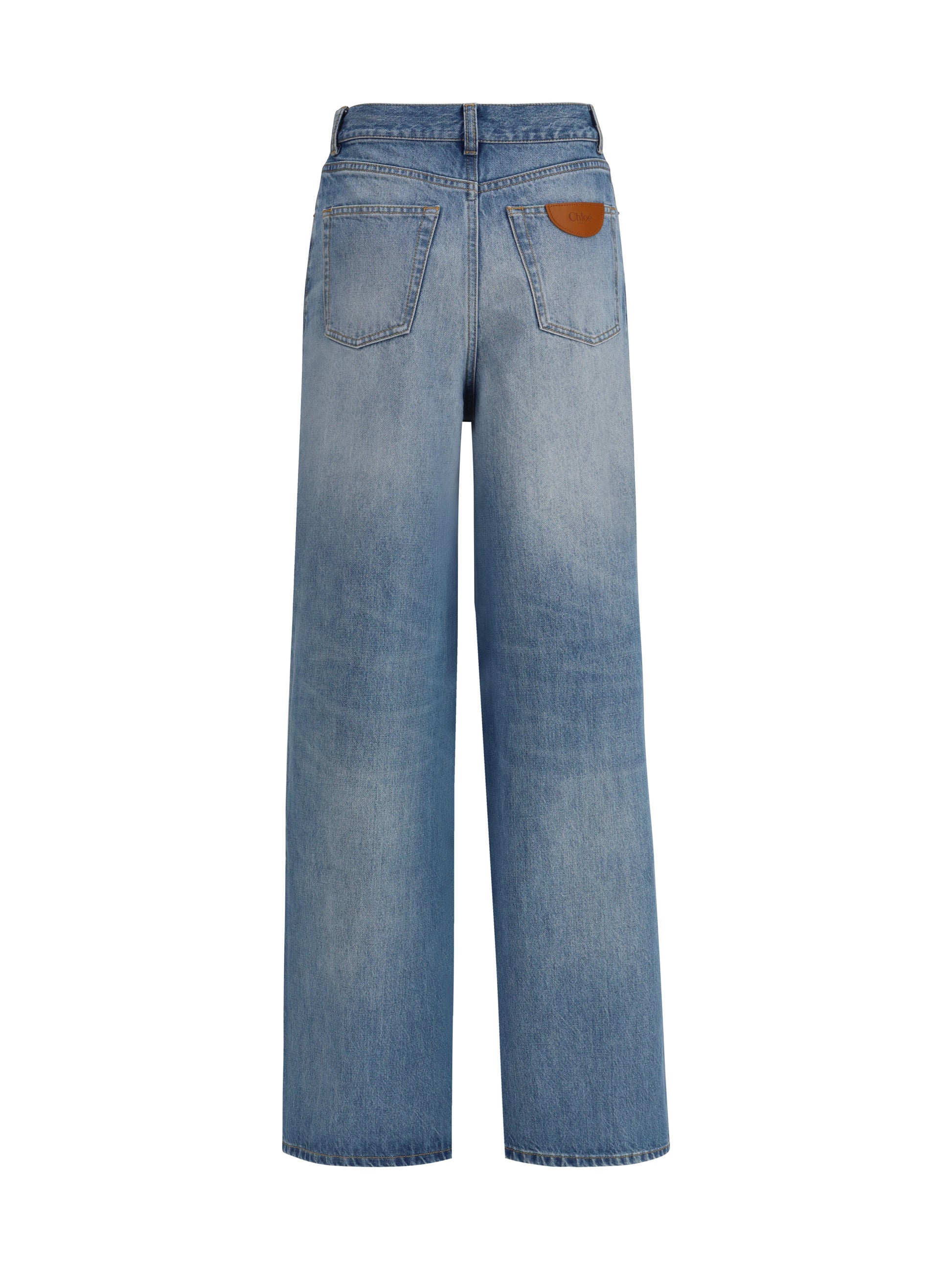 Chloé Women High-Rise Wide-Leg Jeans CHLOE