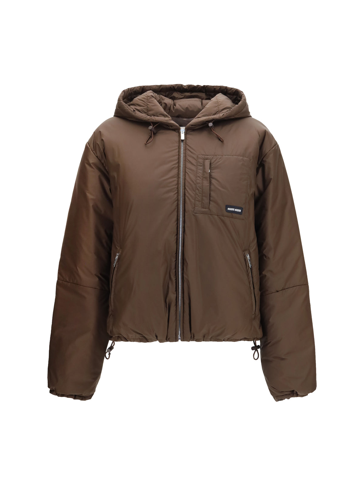 Miu Miu Women Short Ripstop Down Jacket MIU MIU