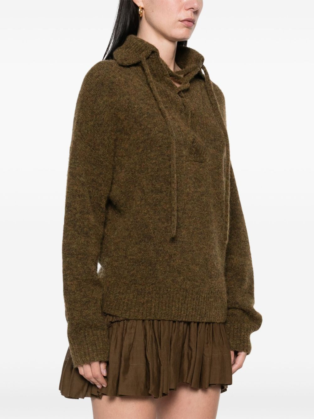 Marant Etoile Women "Phylia" Lace-Up Sweater ISABEL MARANT ETOILE