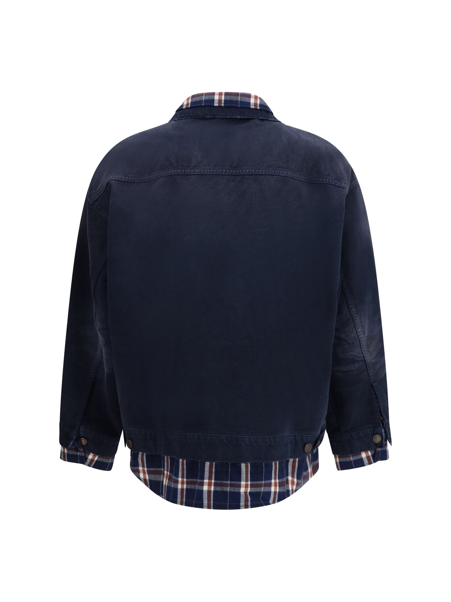 Balenciaga Men Patched Shirt Jacket BALENCIAGA