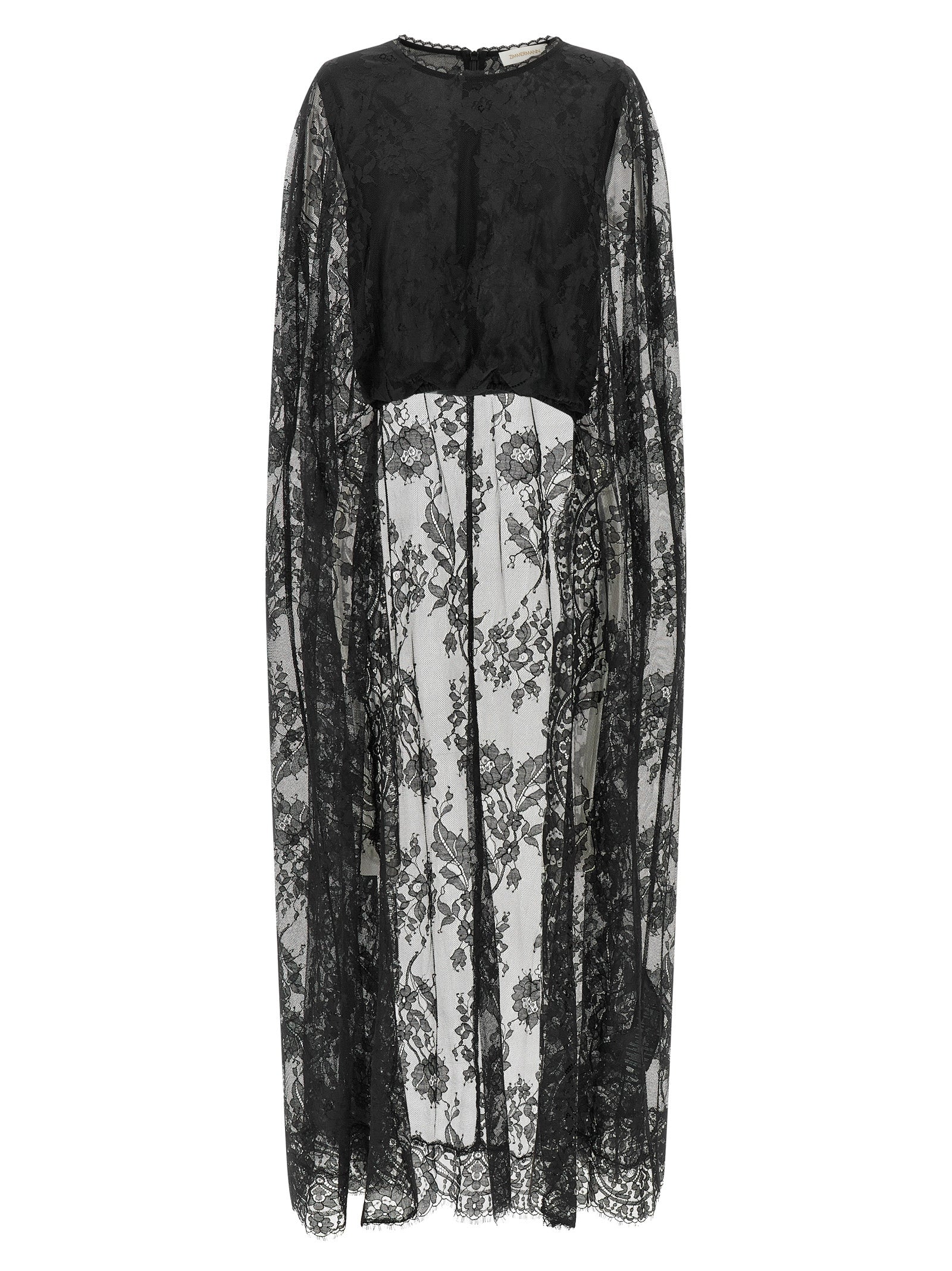 Zimmermann Women 'Valiant Lace Caped Top' Top ZIMMERMANN