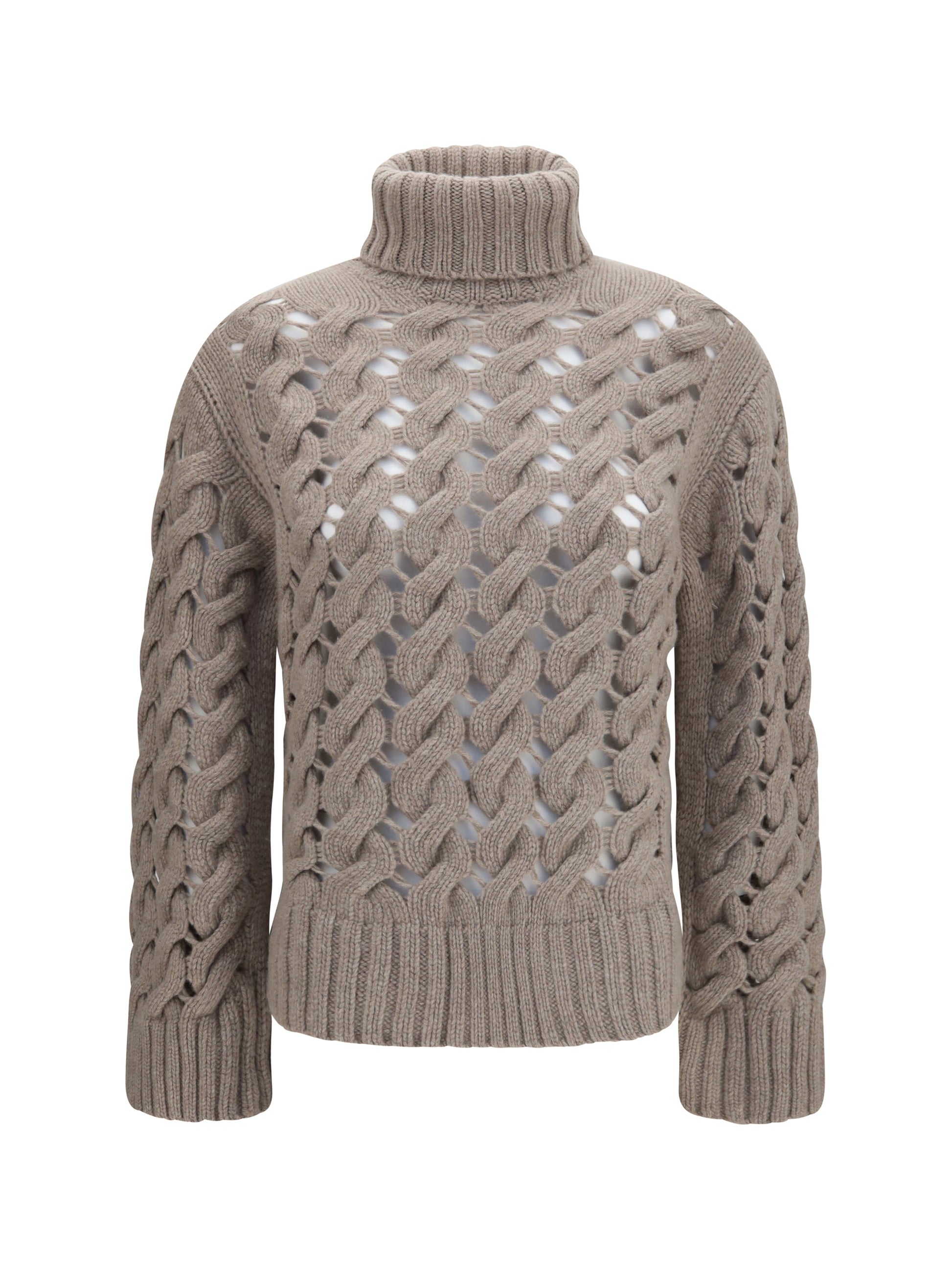 P.A.R.O.S.H. Women Perforated Turtleneck Sweater P.A.R.O.S.H.