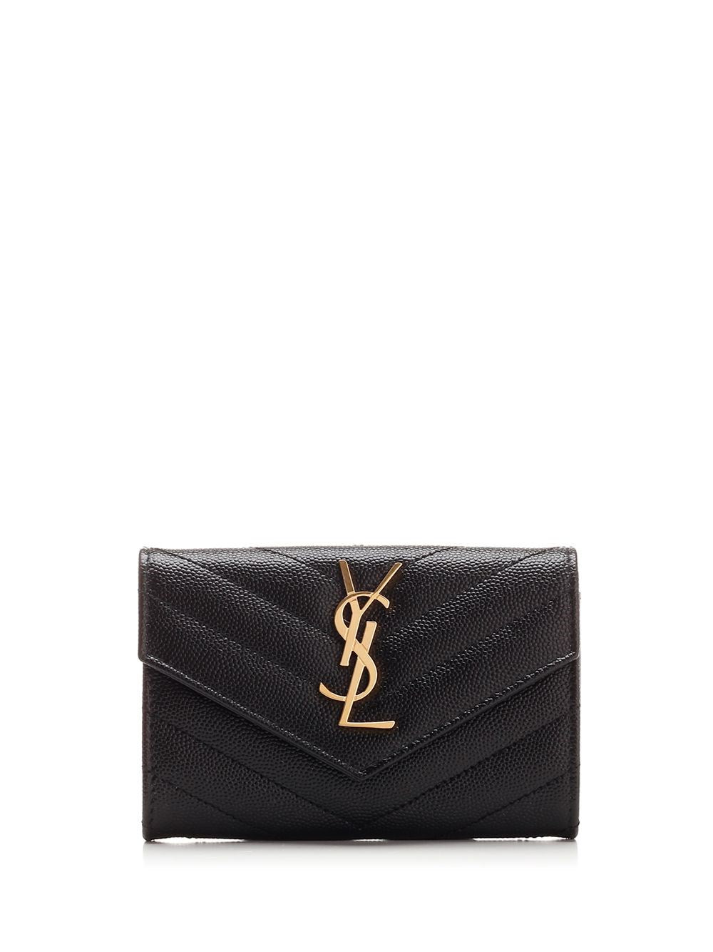 Saint Laurent Women "Cassandre" Card Case SAINT LAURENT