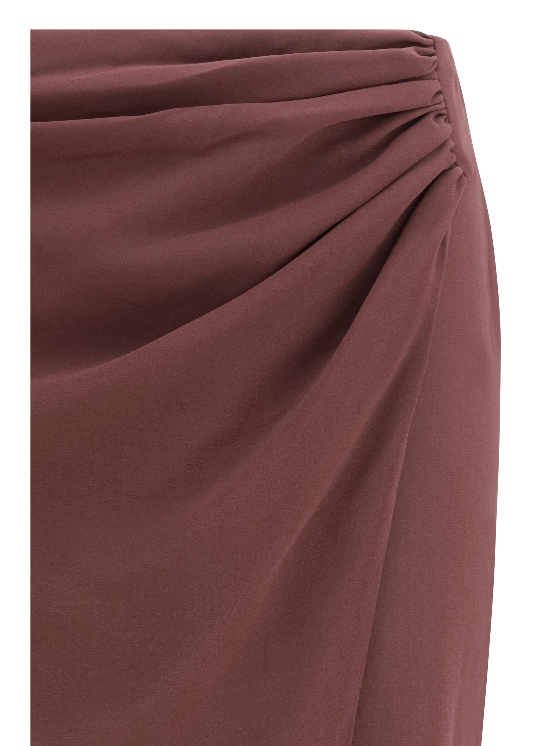 The Andamane Women Phoebe Midi Skirt THE ANDAMANE