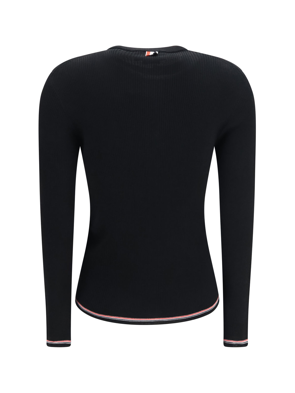 Thom Browne Women Ribbed Merino Wool Cardigan THOM BROWNE