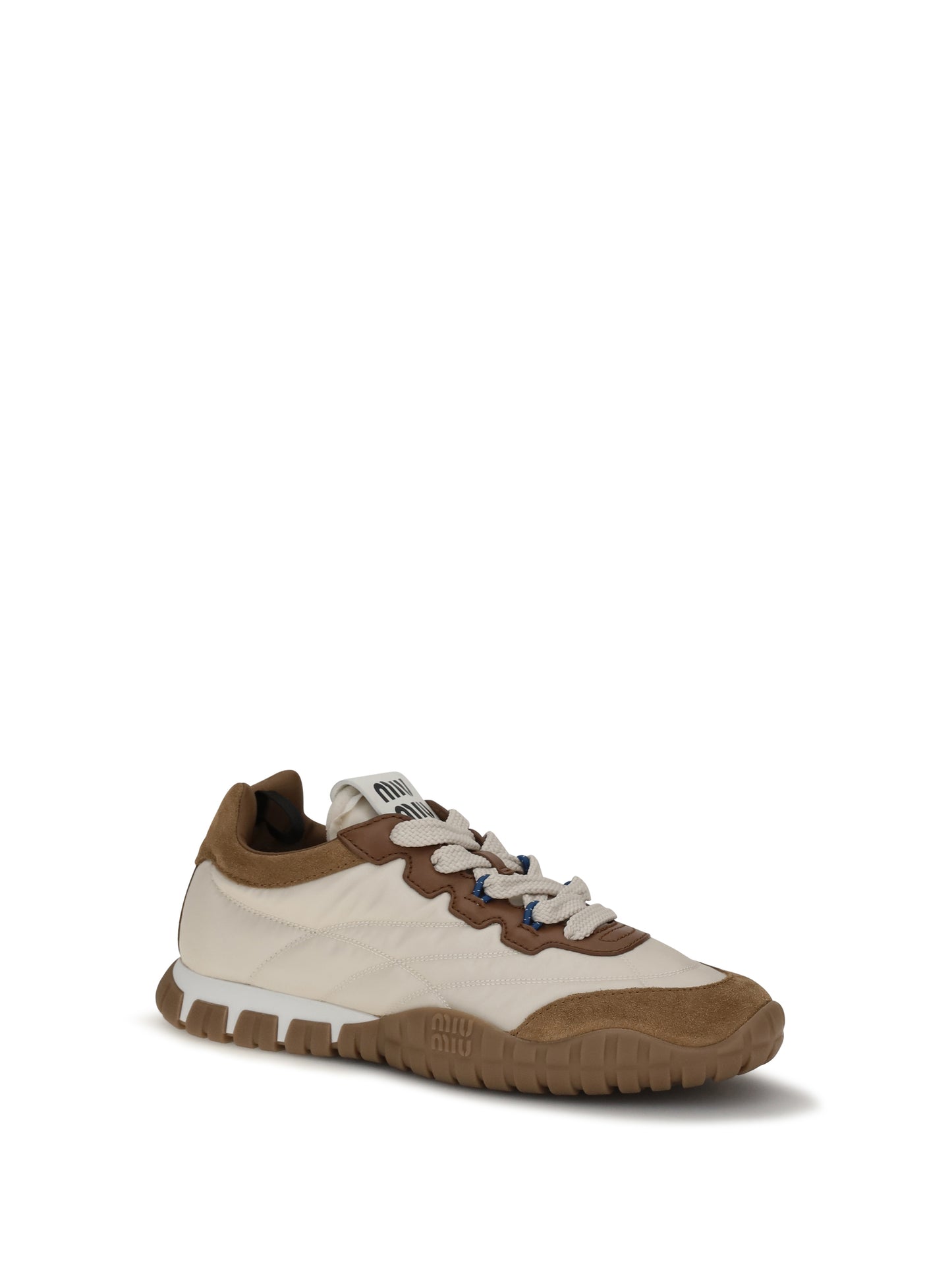 Miu Miu Women Fabric And Suede Sneakers MIU MIU