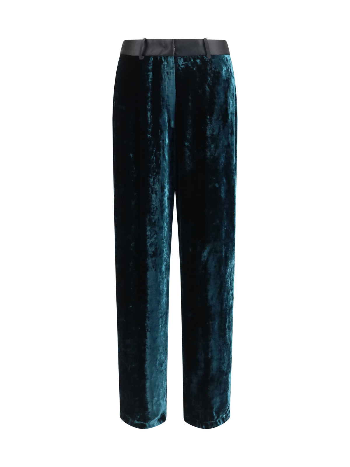 Forte_Forte Women Moiré Velvet Tuxedo Pants FORTE FORTE