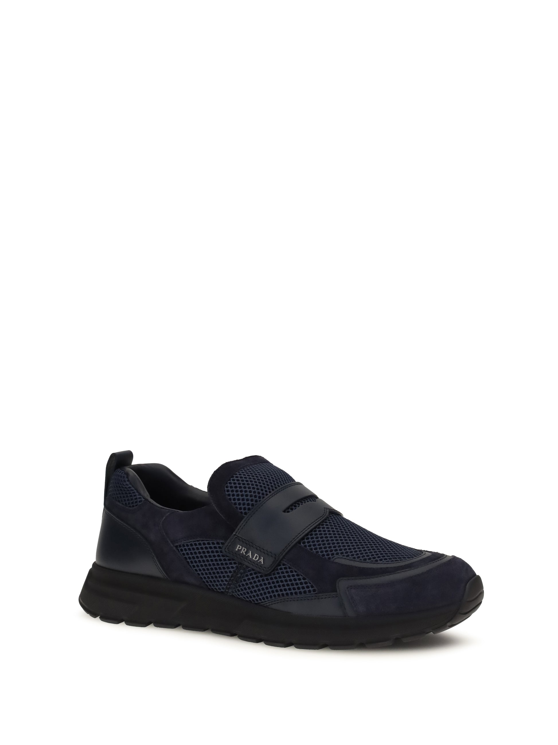 Prada Men Sport Mesh Loafers PRADA