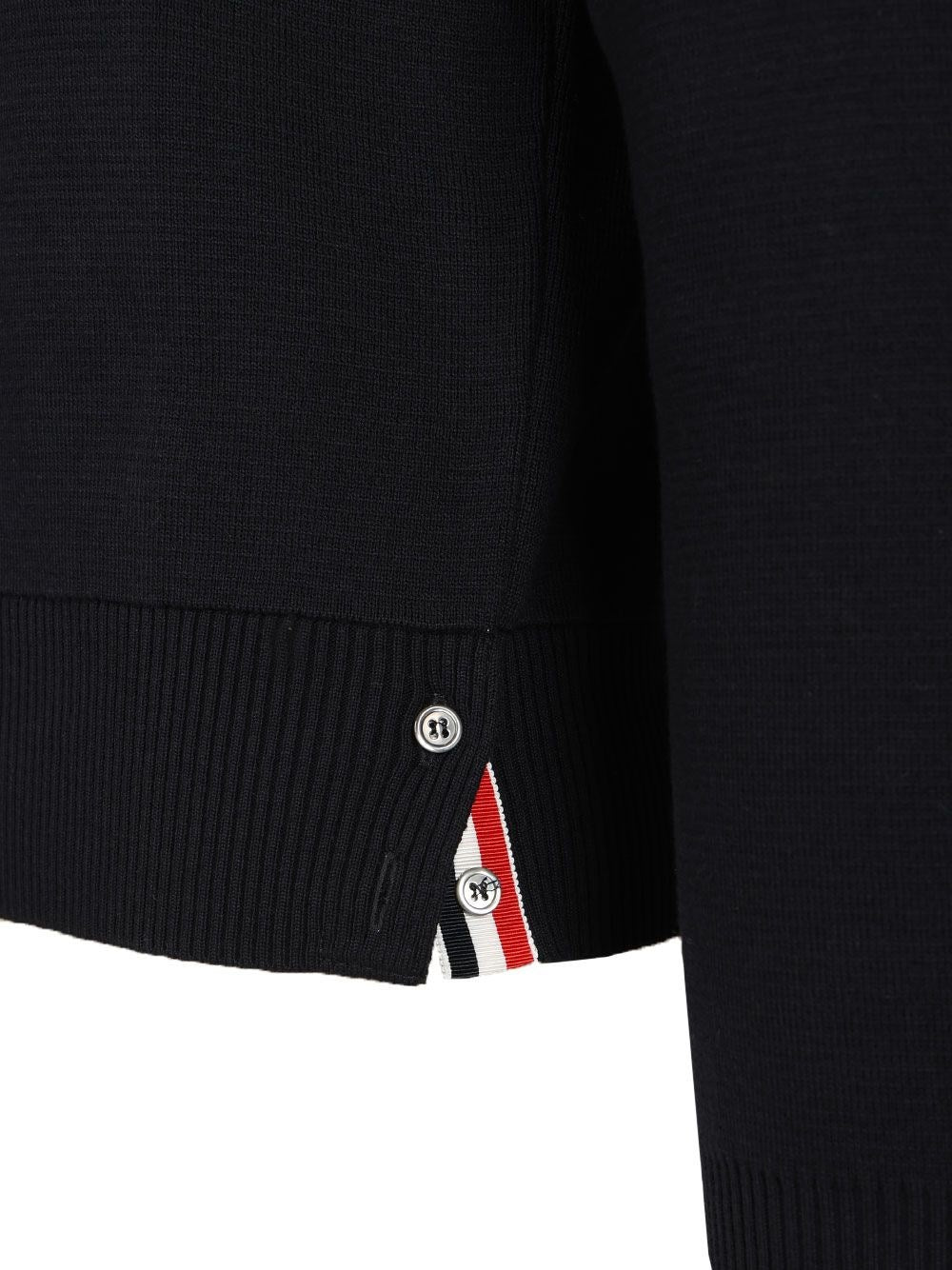 Thom Browne Men Milano Stitch Crew Neck Sweater THOM BROWNE