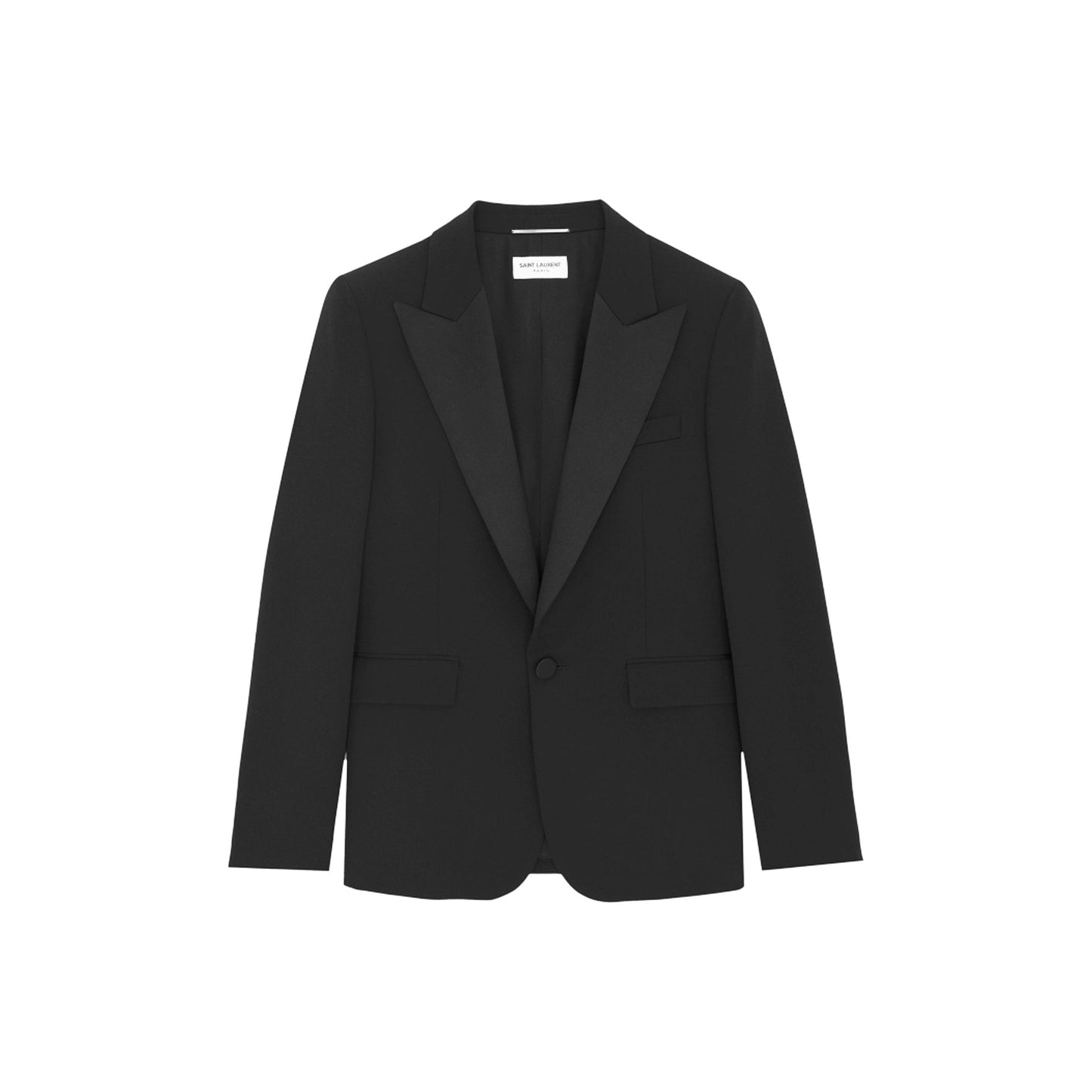 Saint Laurent Grain De Poudre Smoking Jacket Men SAINT LAURENT