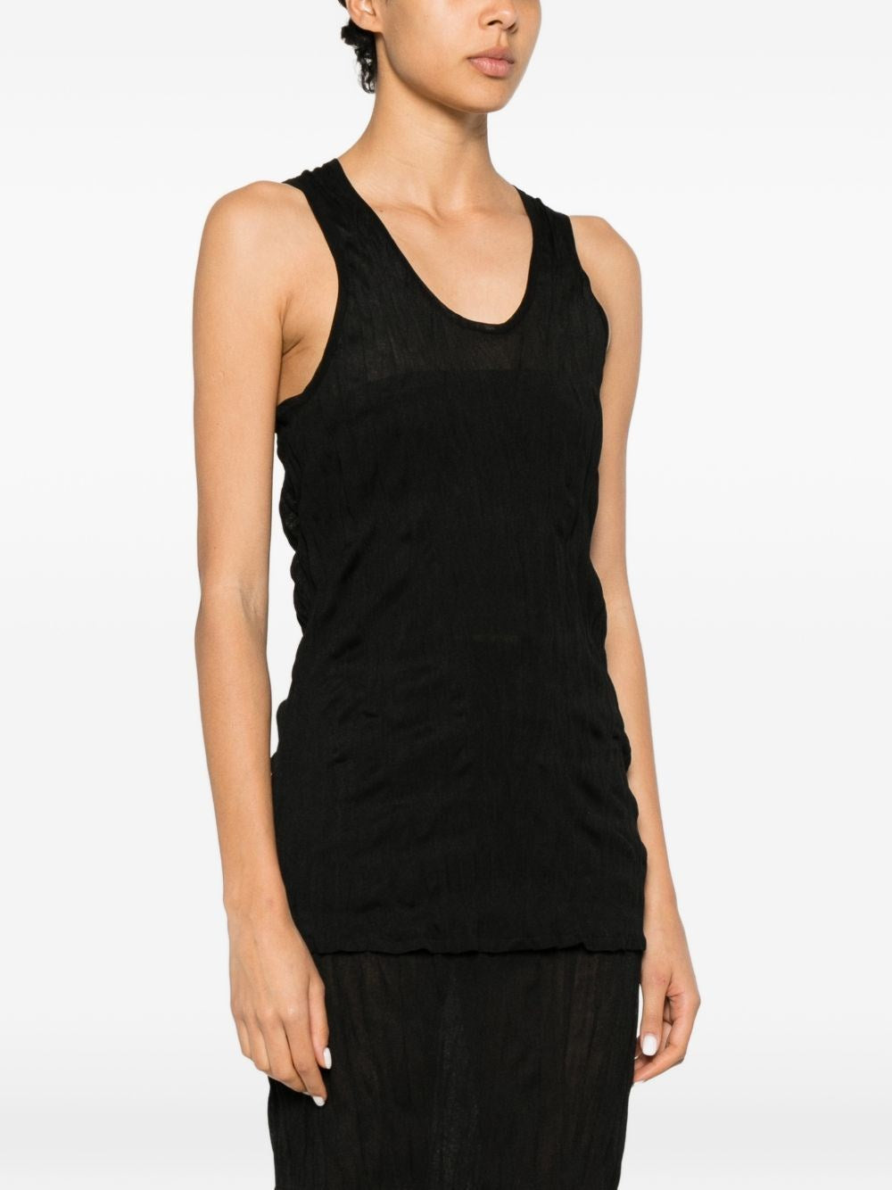 Toteme Women Crinkled Knit Tank TOTEME